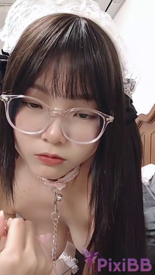 Li Zi Meow Young girl with glasses 14 department Squeeze the young handsome boy 02 PixiBB.COM 017