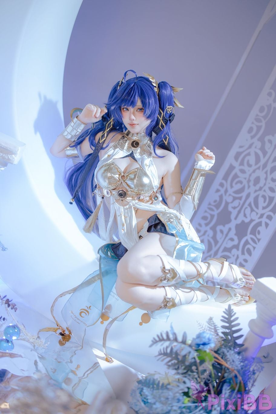 Cosplayer Island fish Ming Chao Yuno PixiBB.COM 001