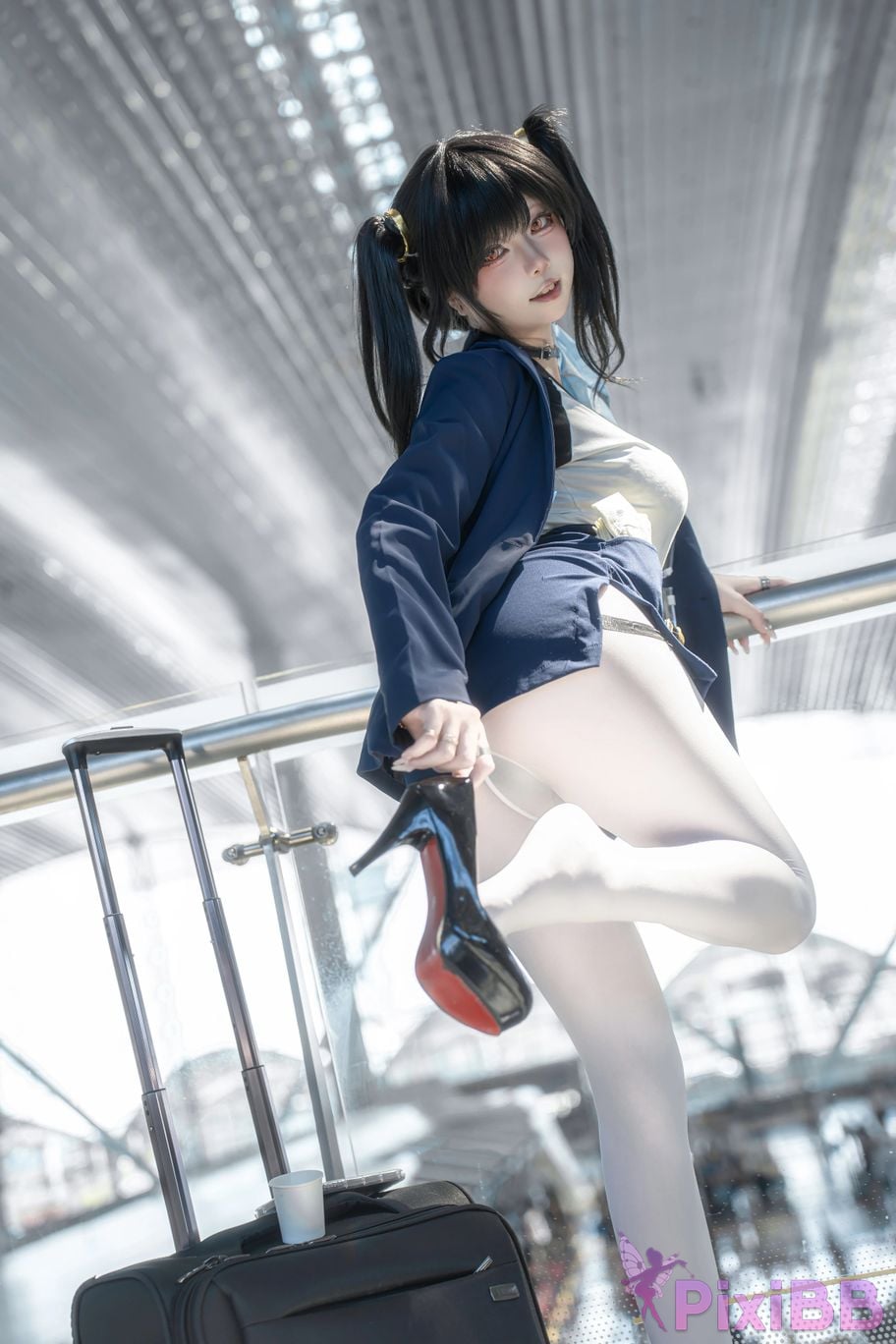 Cosplayer Zhiyue Etsu ko Nikke goddess of victory sola PixiBB.COM 002