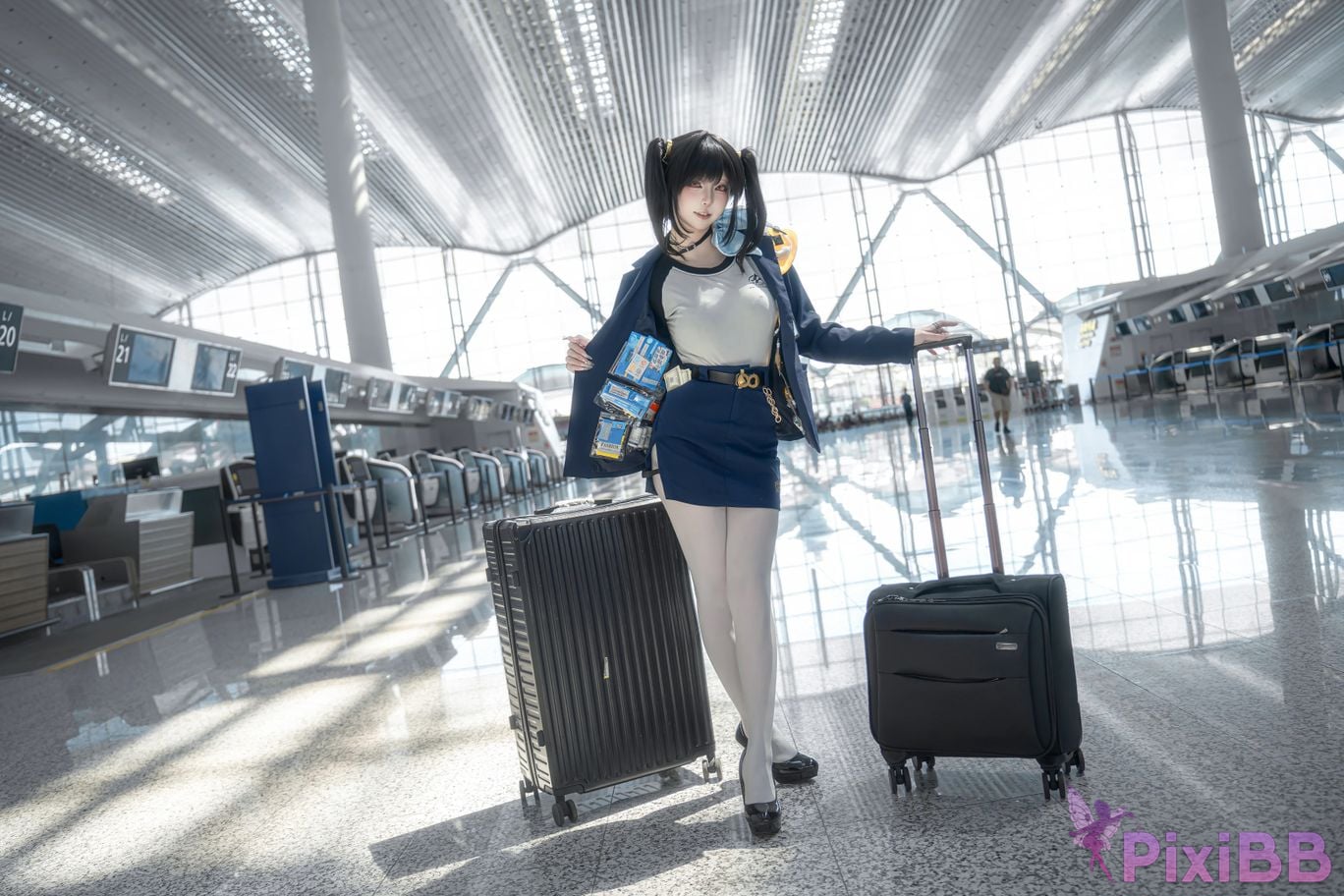 Cosplayer Zhiyue Etsu ko Nikke goddess of victory sola PixiBB.COM 004