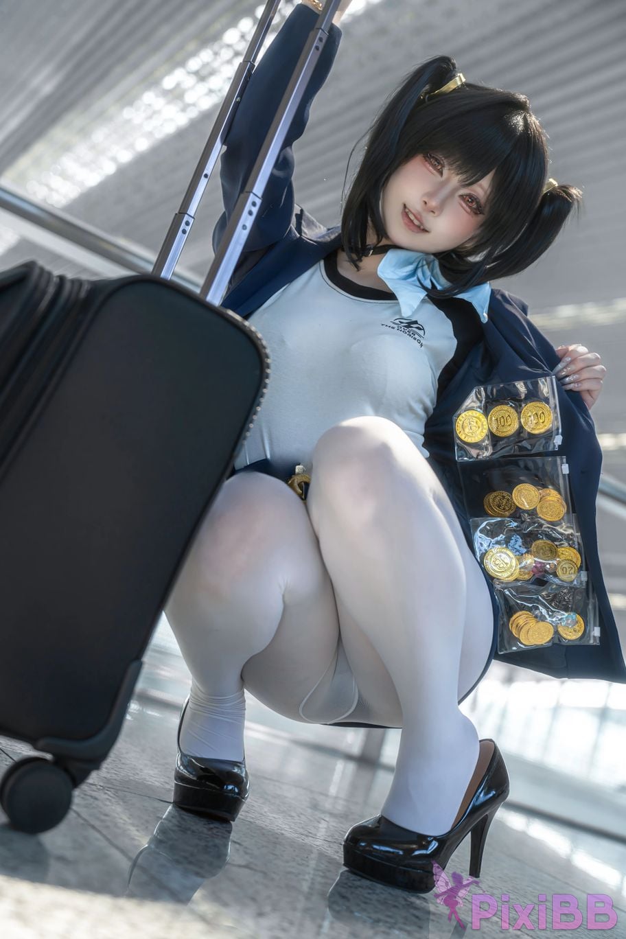 Cosplayer Zhiyue Etsu ko Nikke goddess of victory sola PixiBB.COM 005