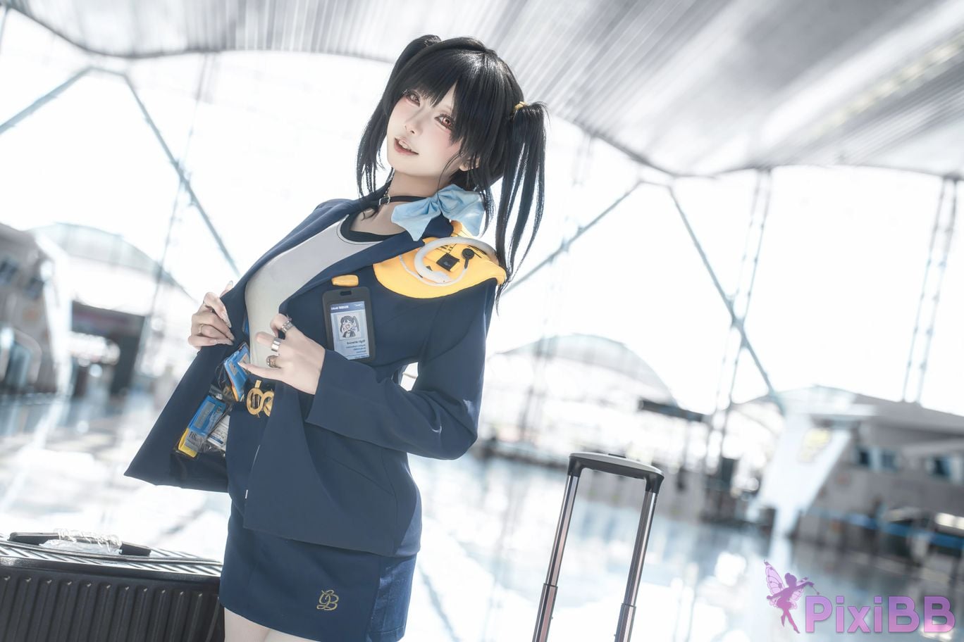 Cosplayer Zhiyue Etsu ko Nikke goddess of victory sola PixiBB.COM 008