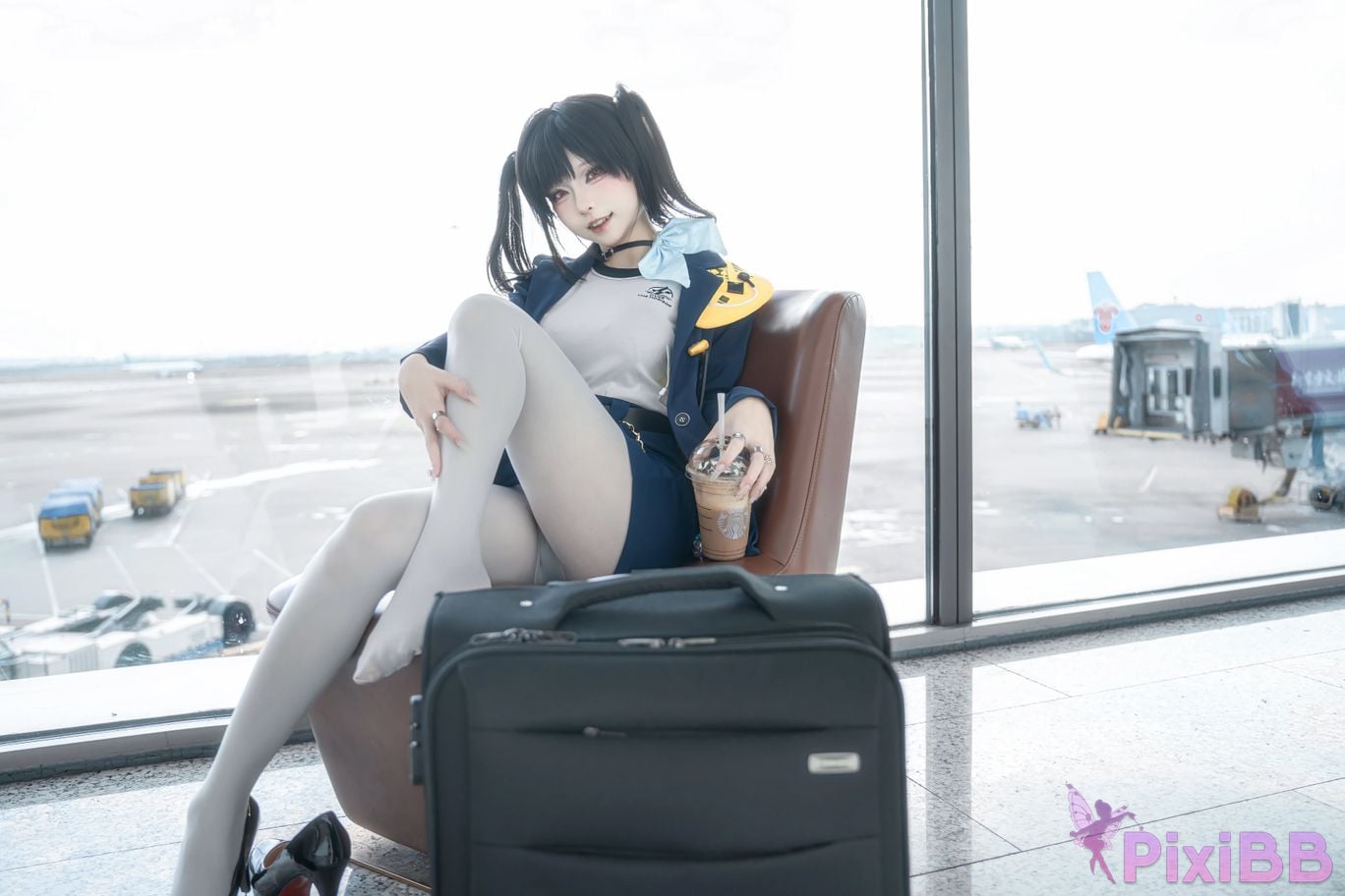 Cosplayer Zhiyue Etsu ko Nikke goddess of victory sola PixiBB.COM 019