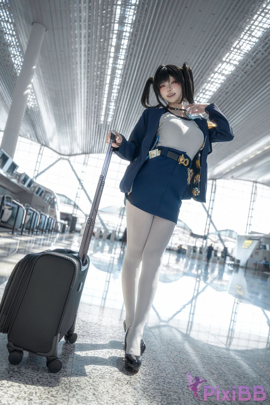 Cosplayer Zhiyue Etsu ko Nikke goddess of victory sola PixiBB.COM 023