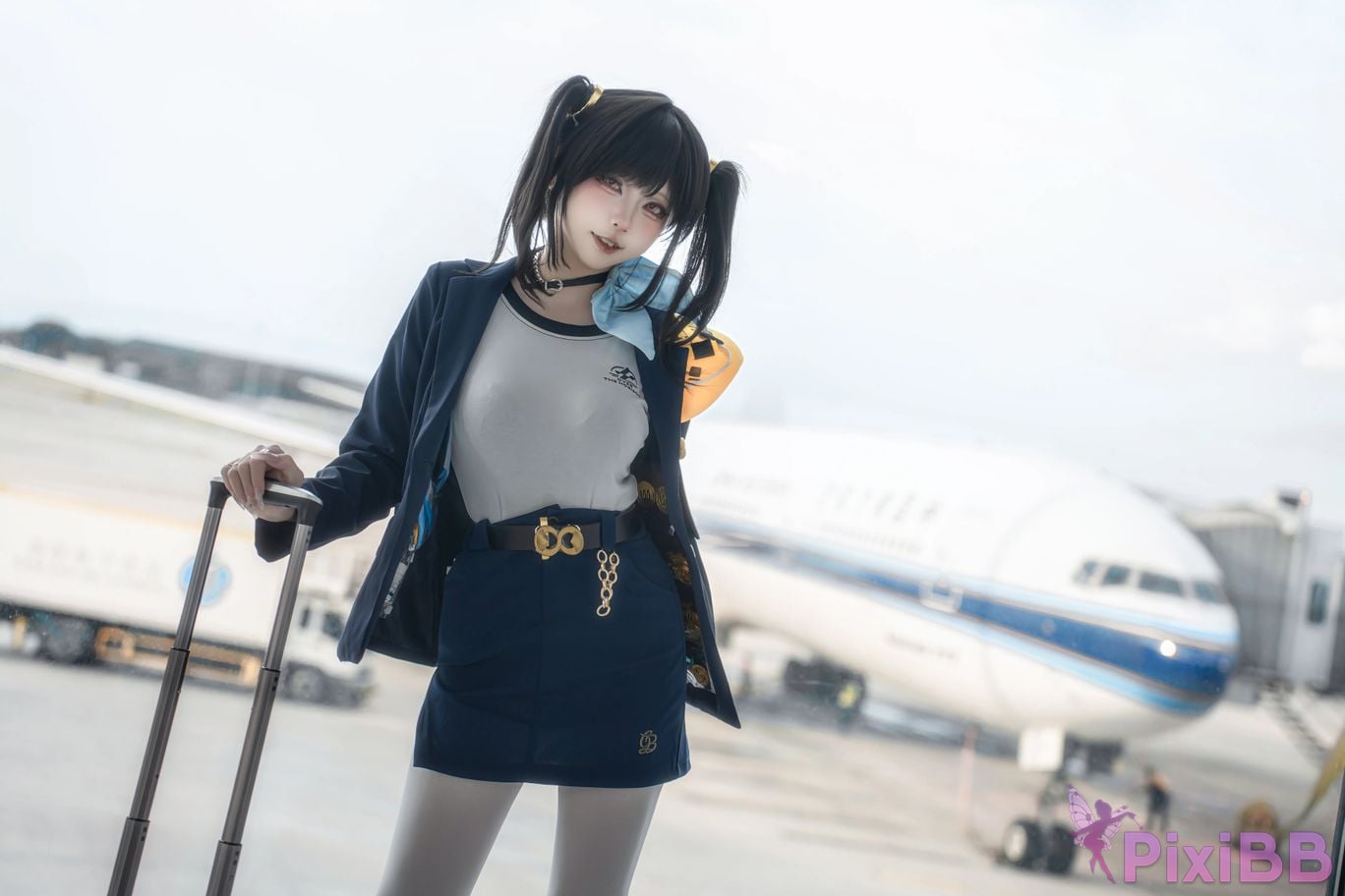 Cosplayer Zhiyue Etsu ko Nikke goddess of victory sola PixiBB.COM 028