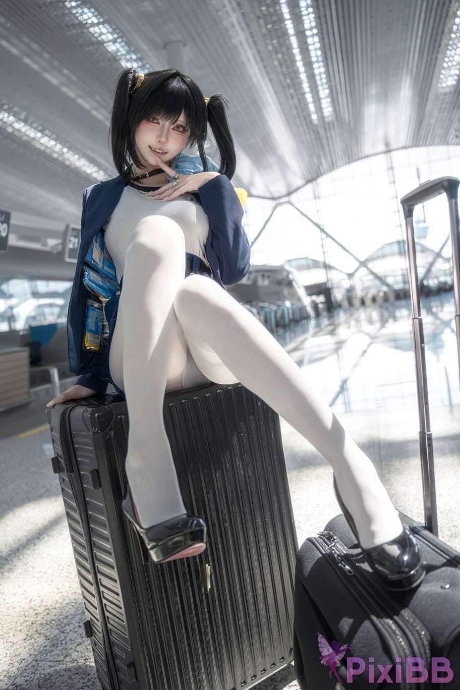 Cosplayer Zhiyue Etsu ko Nikke goddess of victory sola PixiBB.COM 030