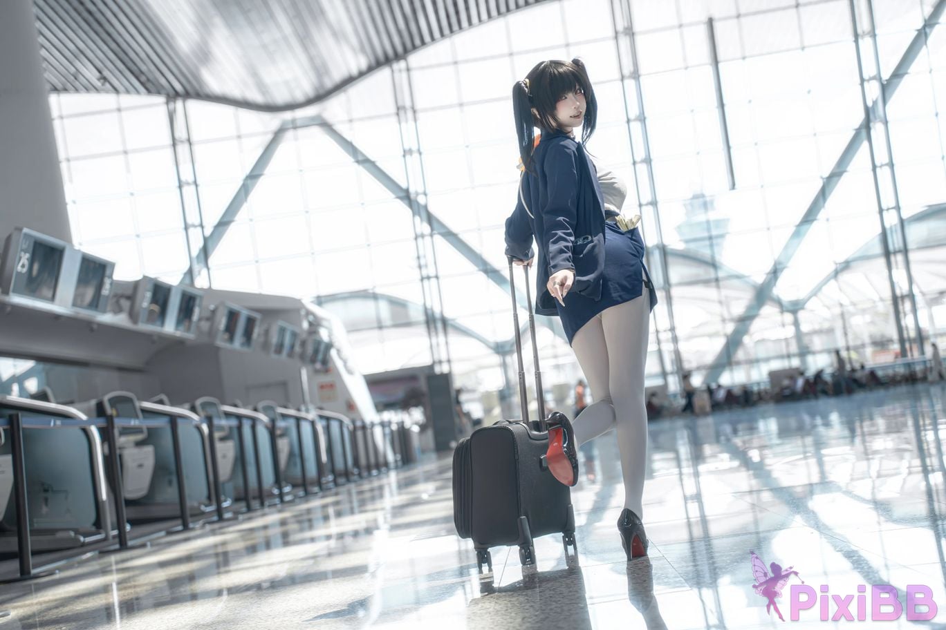 Cosplayer Zhiyue Etsu ko Nikke goddess of victory sola PixiBB.COM 033