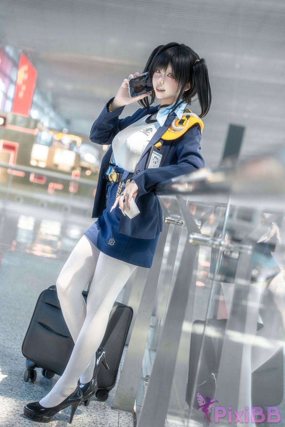 Cosplayer Zhiyue Etsu ko Nikke goddess of victory sola PixiBB.COM 054