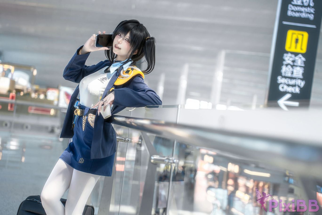 Cosplayer Zhiyue Etsu ko Nikke goddess of victory sola PixiBB.COM 055