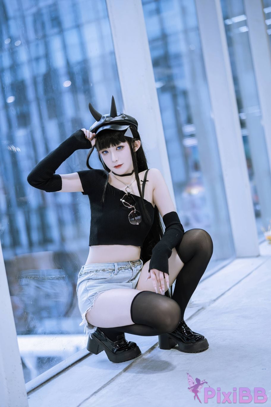 Cosplayer Fengjiang v azur lane Noshiro PixiBB.COM 001