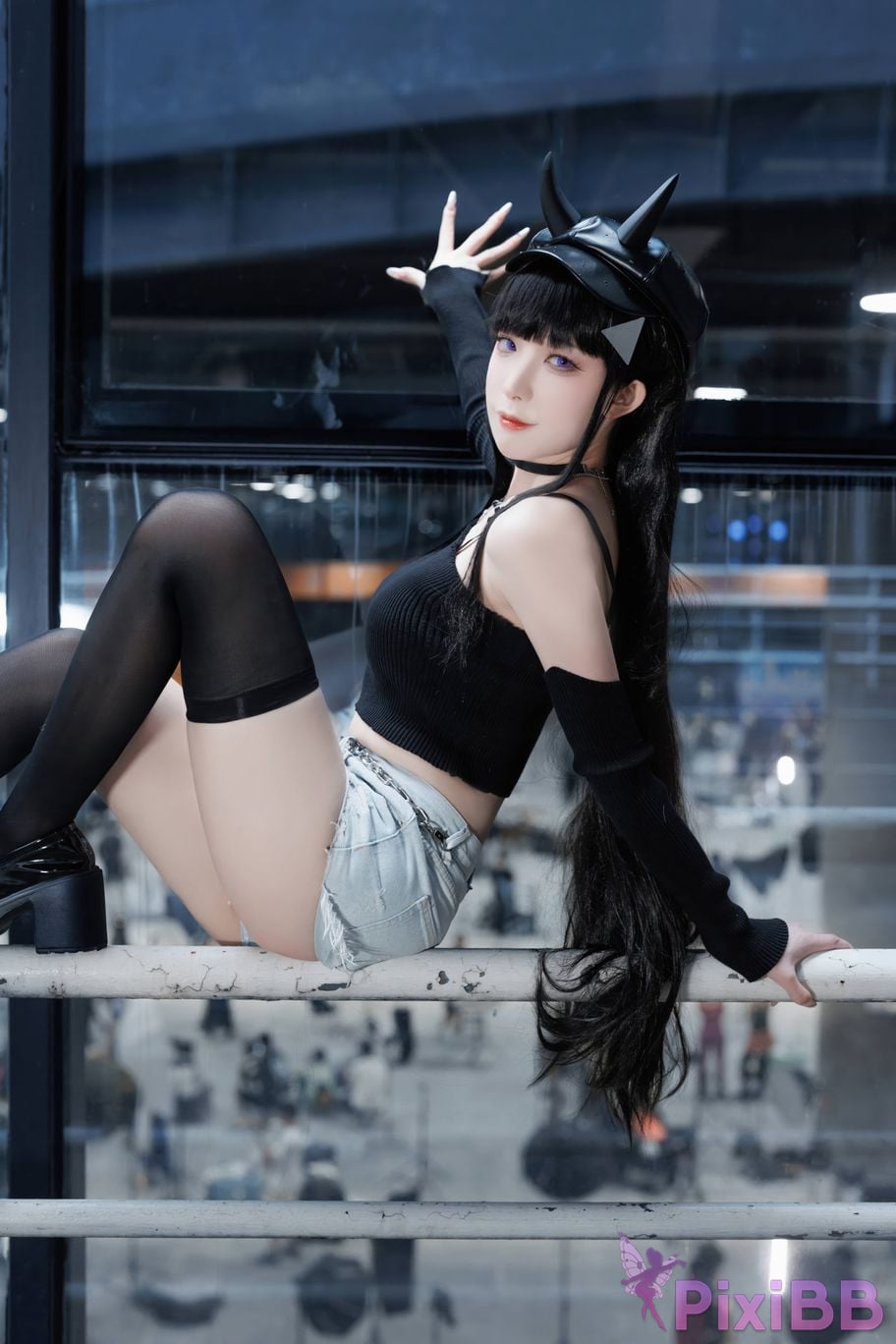 Cosplayer Fengjiang v azur lane Noshiro PixiBB.COM 003