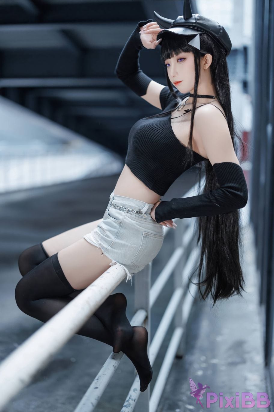 Cosplayer Fengjiang v azur lane Noshiro PixiBB.COM 007