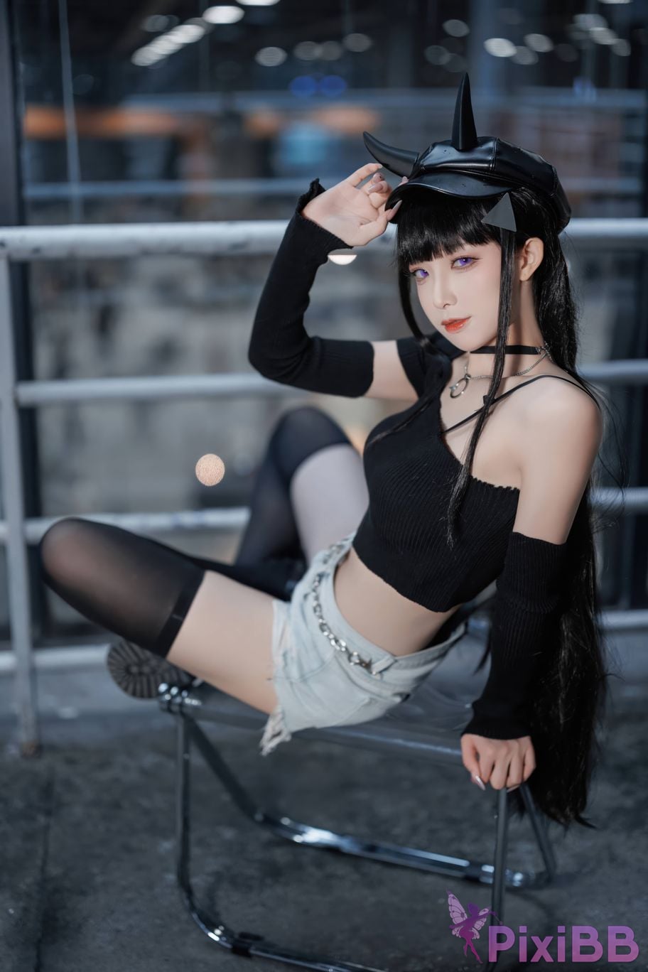 Cosplayer Fengjiang v azur lane Noshiro PixiBB.COM 015