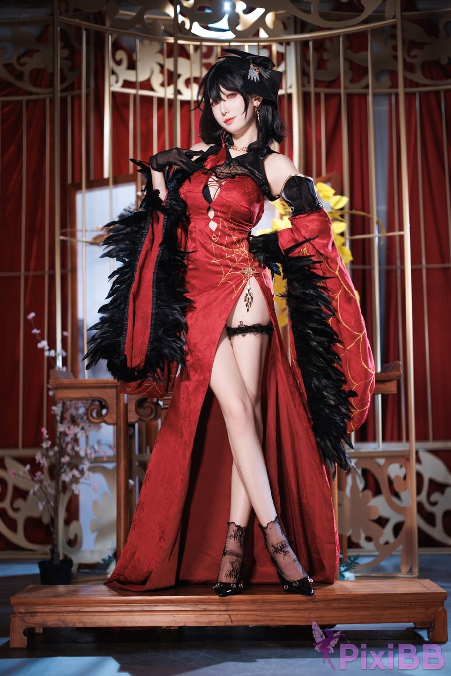 Cosplayer Fengjiang v azur lane Kenmu original hide PixiBB.COM 001