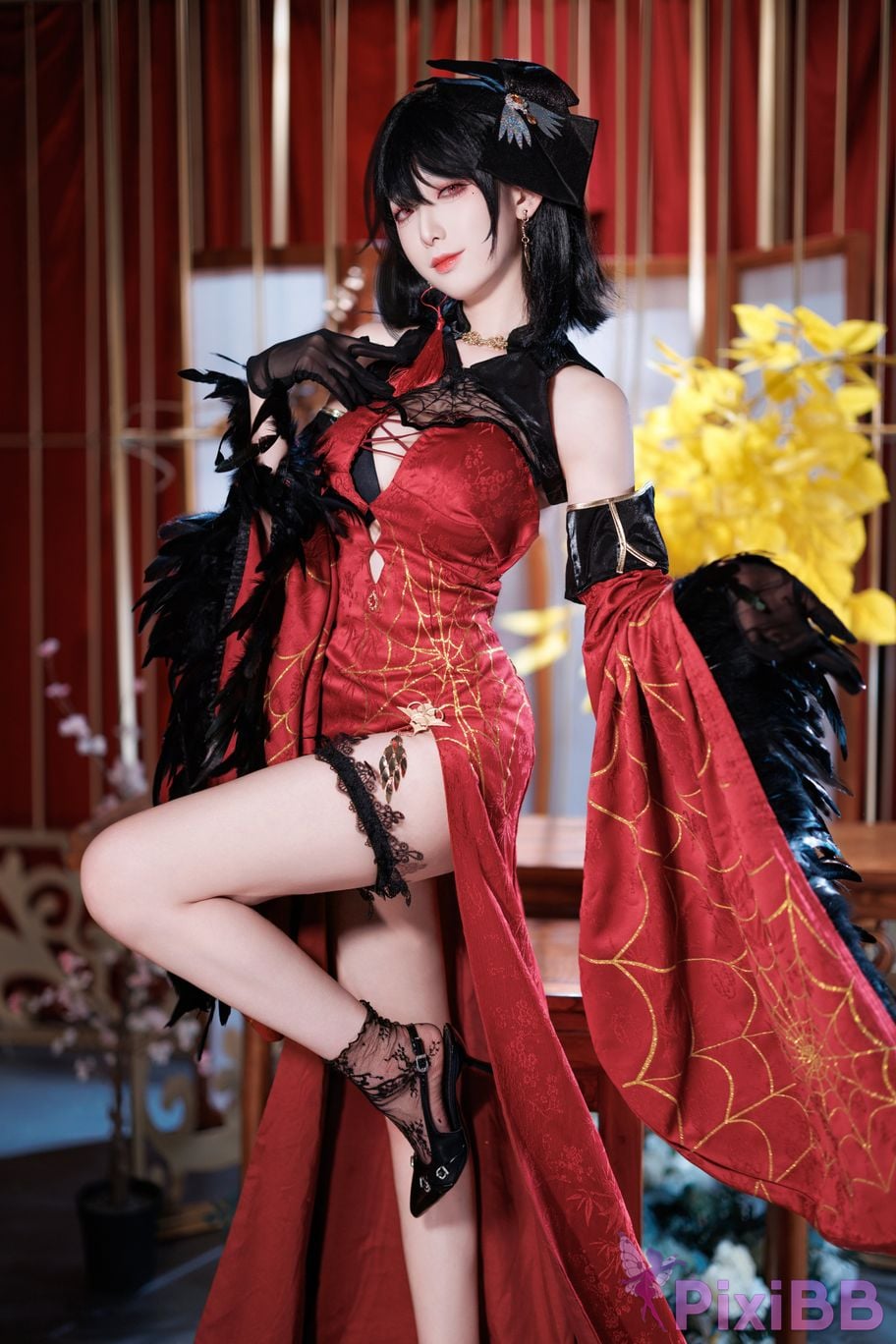 Cosplayer Fengjiang v azur lane Kenmu original hide PixiBB.COM 002