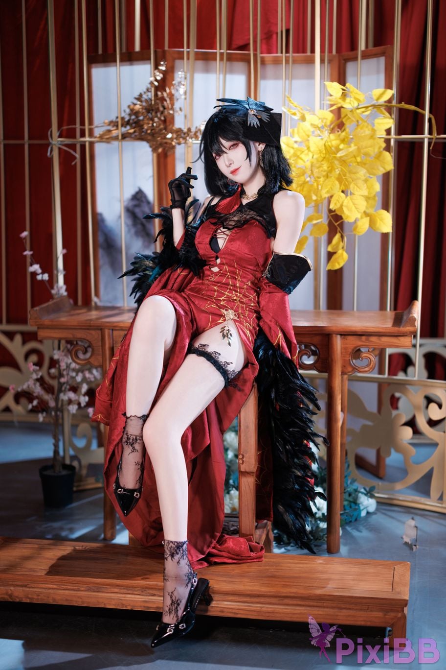 Cosplayer Fengjiang v azur lane Kenmu original hide PixiBB.COM 003