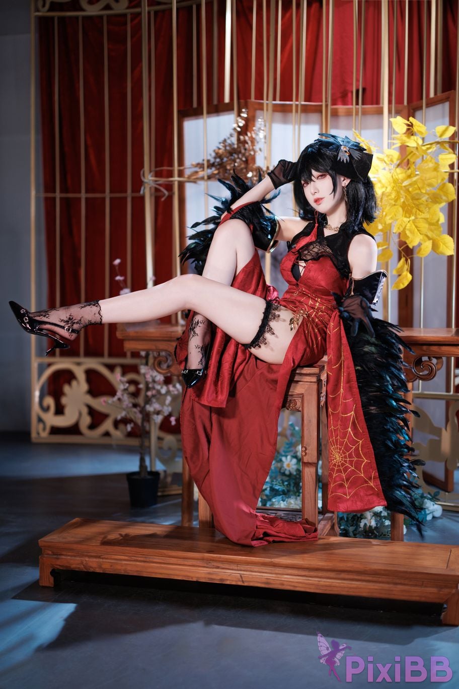Cosplayer Fengjiang v azur lane Kenmu original hide PixiBB.COM 004