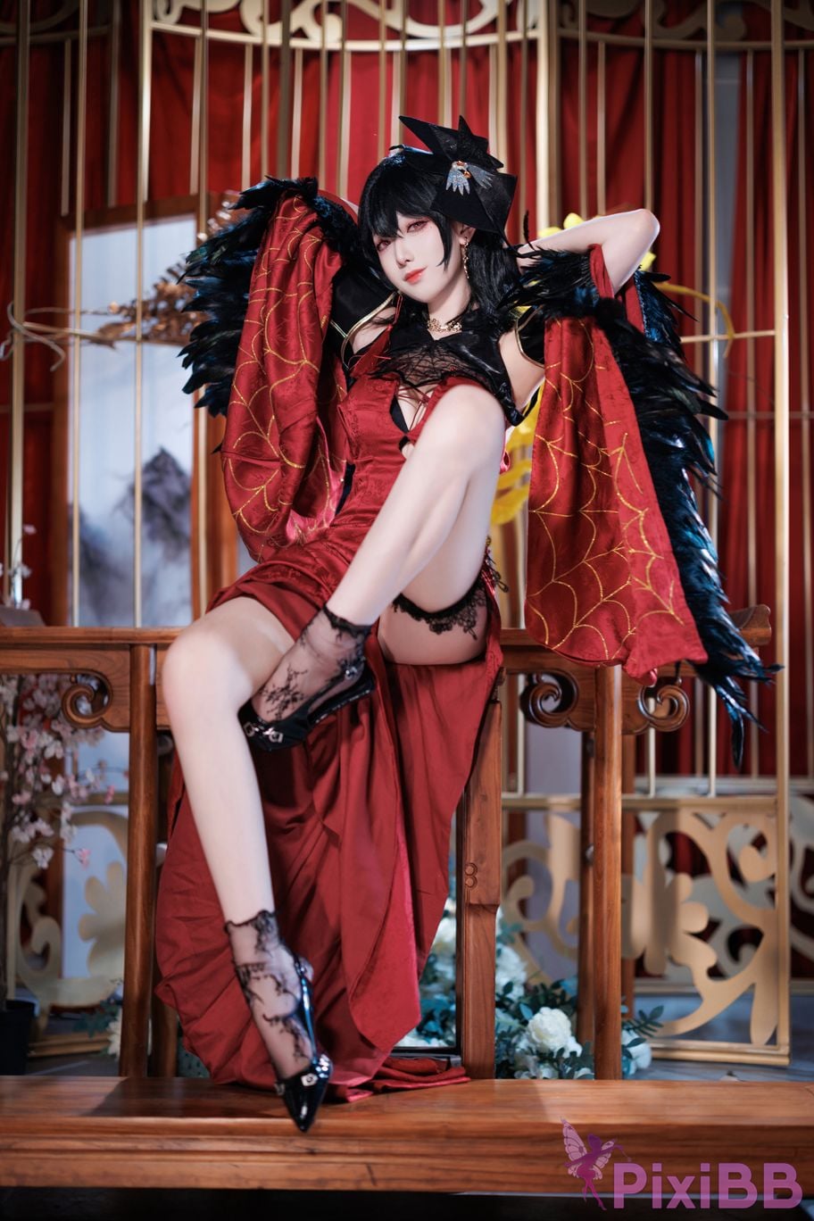 Cosplayer Fengjiang v azur lane Kenmu original hide PixiBB.COM 007