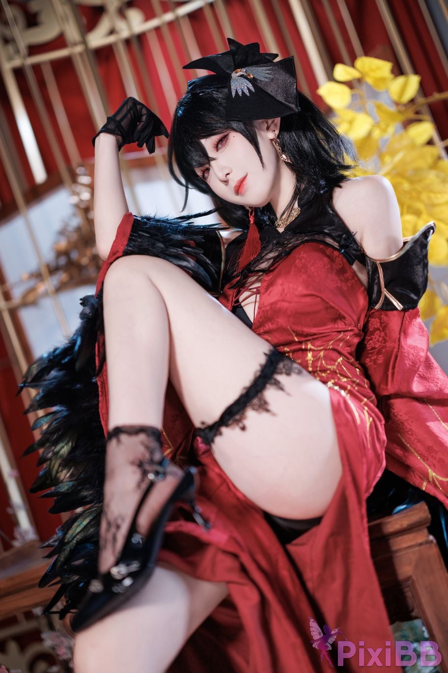 Cosplayer Fengjiang v azur lane Kenmu original hide PixiBB.COM 009