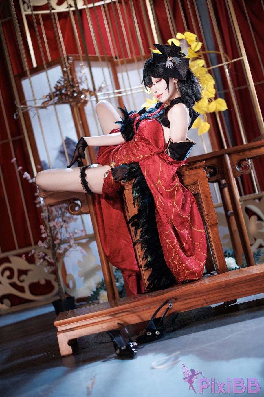 Cosplayer Fengjiang v azur lane Kenmu original hide PixiBB.COM 014