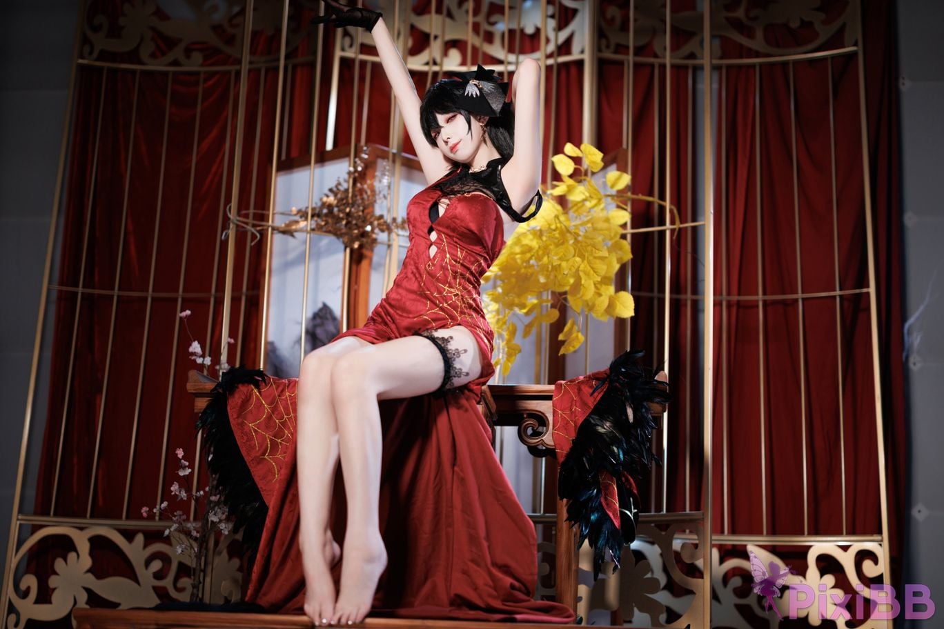 Cosplayer Fengjiang v azur lane Kenmu original hide PixiBB.COM 027