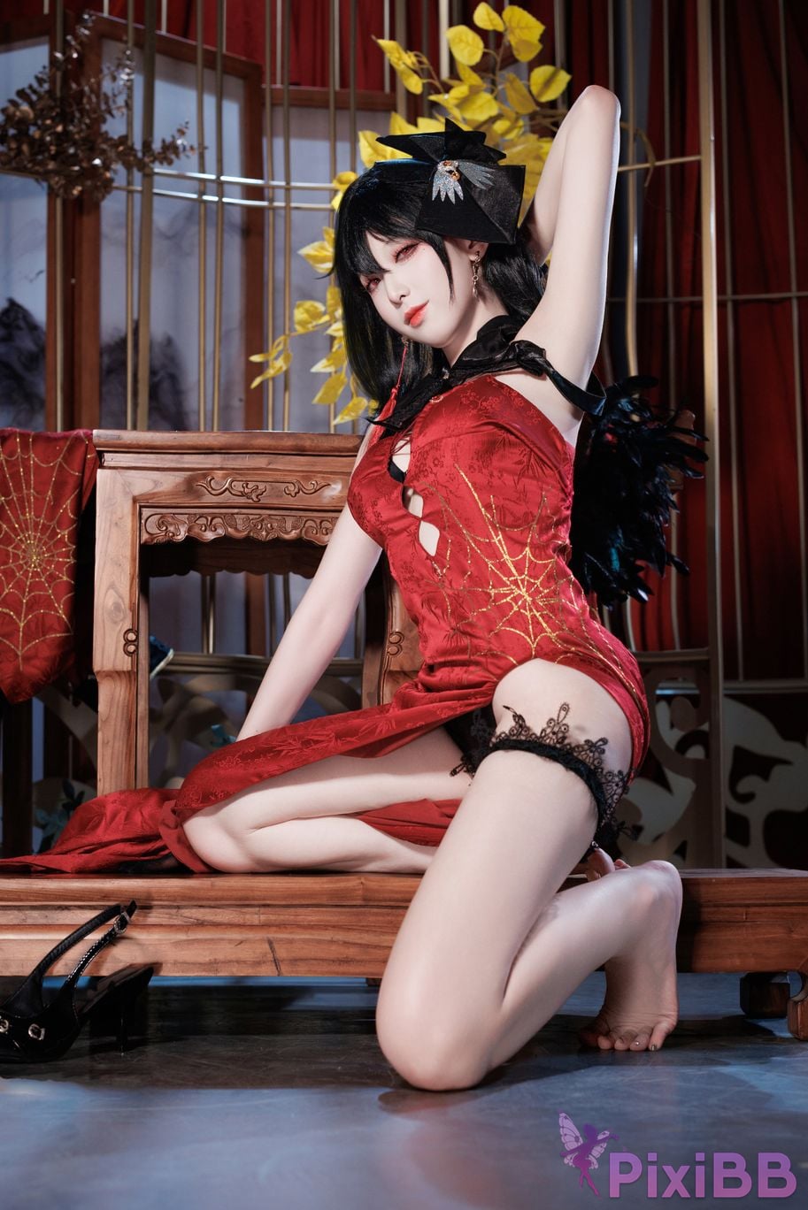 Cosplayer Fengjiang v azur lane Kenmu original hide PixiBB.COM 034