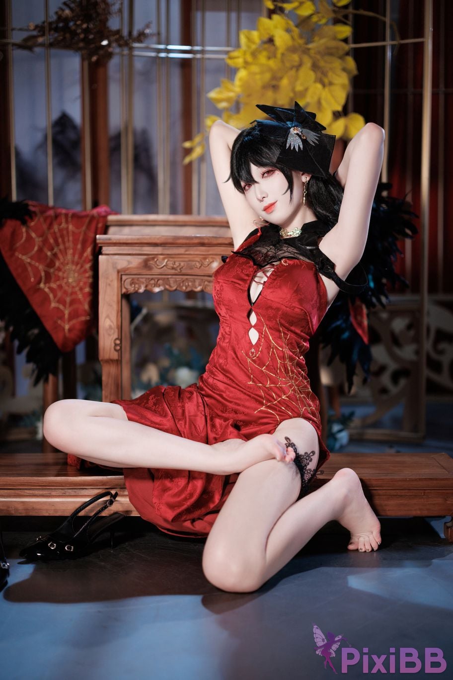 Cosplayer Fengjiang v azur lane Kenmu original hide PixiBB.COM 035