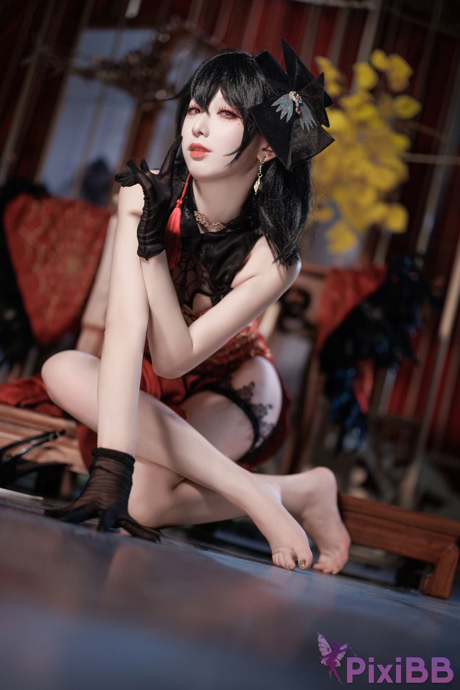 Cosplayer Fengjiang v azur lane Kenmu original hide PixiBB.COM 036