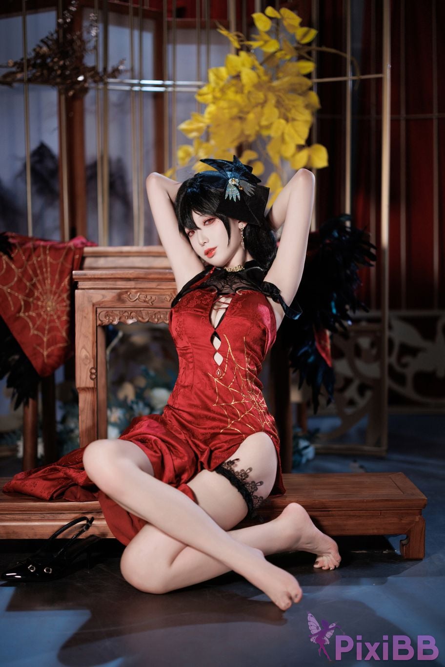 Cosplayer Fengjiang v azur lane Kenmu original hide PixiBB.COM 037