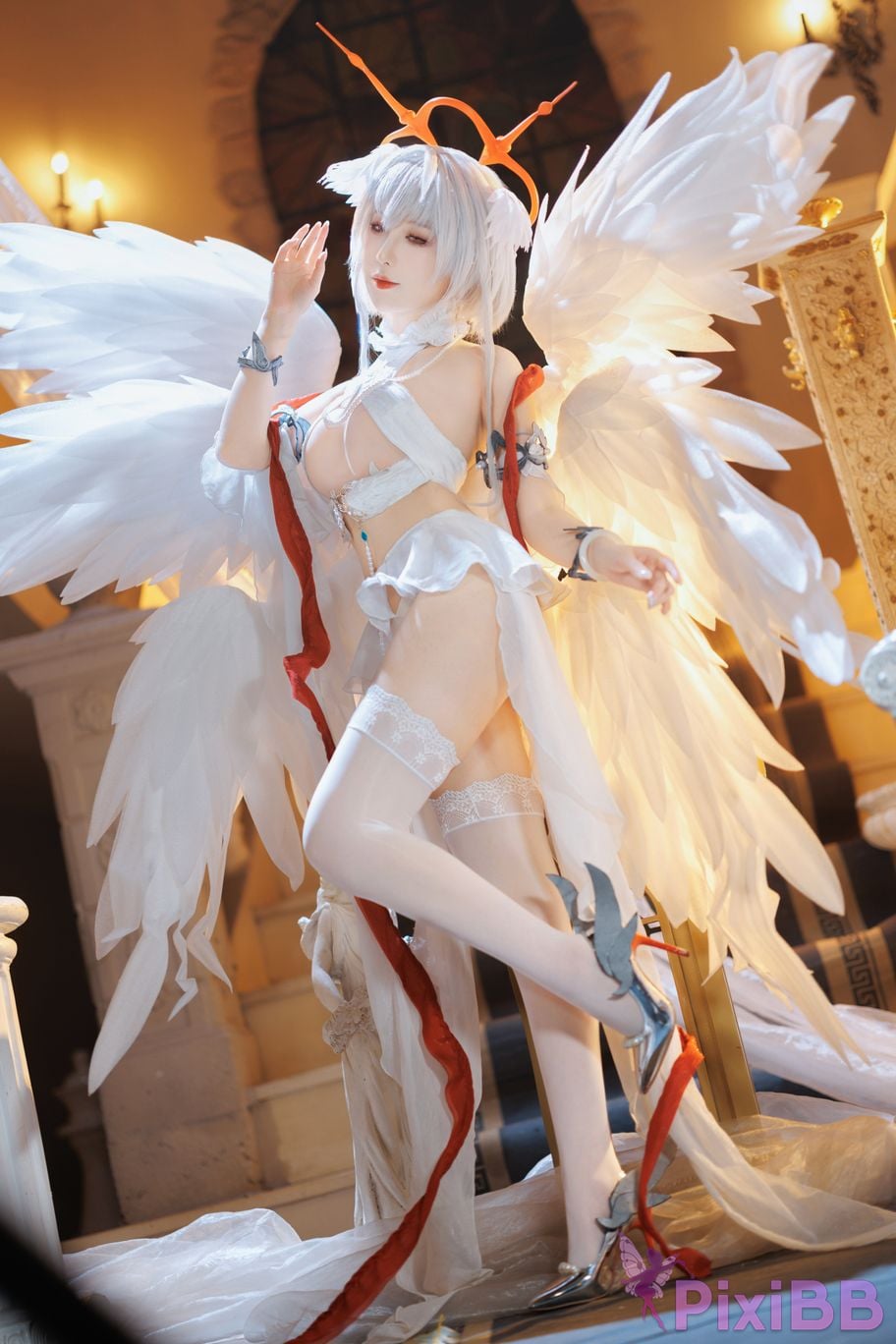 Cosplayer Fengjiang v azur lane Pearl PixiBB.COM 002