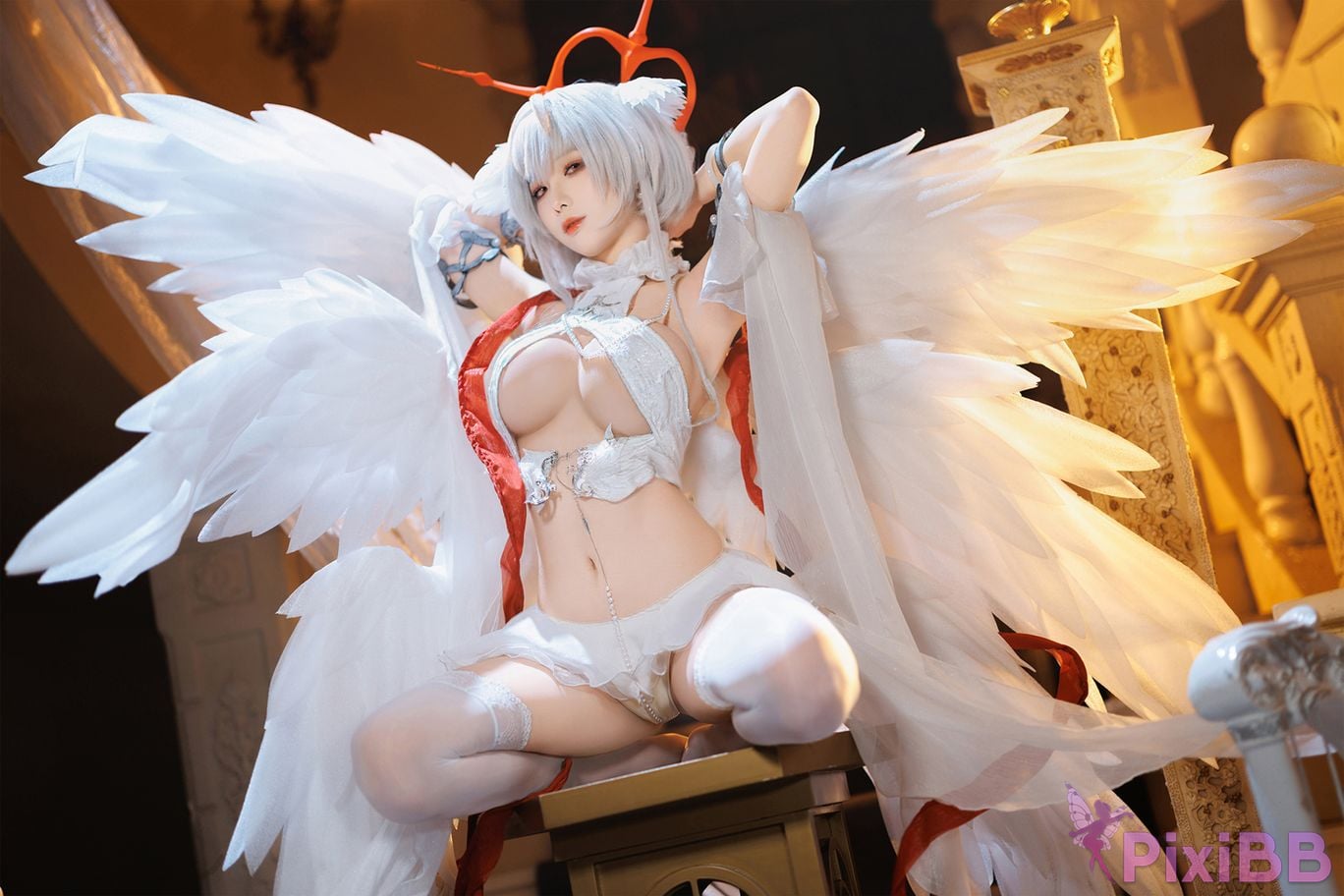 Cosplayer Fengjiang v azur lane Pearl PixiBB.COM 022