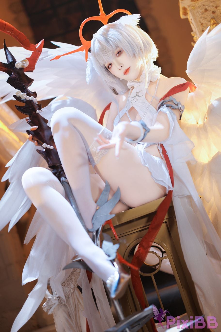 Cosplayer Fengjiang v azur lane Pearl PixiBB.COM 032