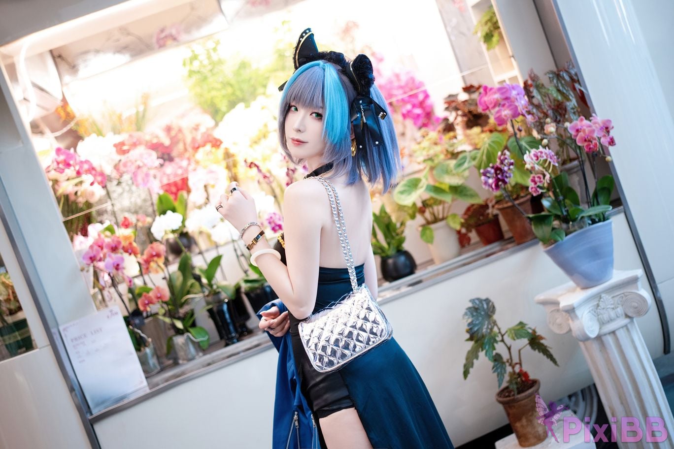 Cosplayer Fengjiang v azur lane Cheshire Regular clothes PixiBB.COM 013