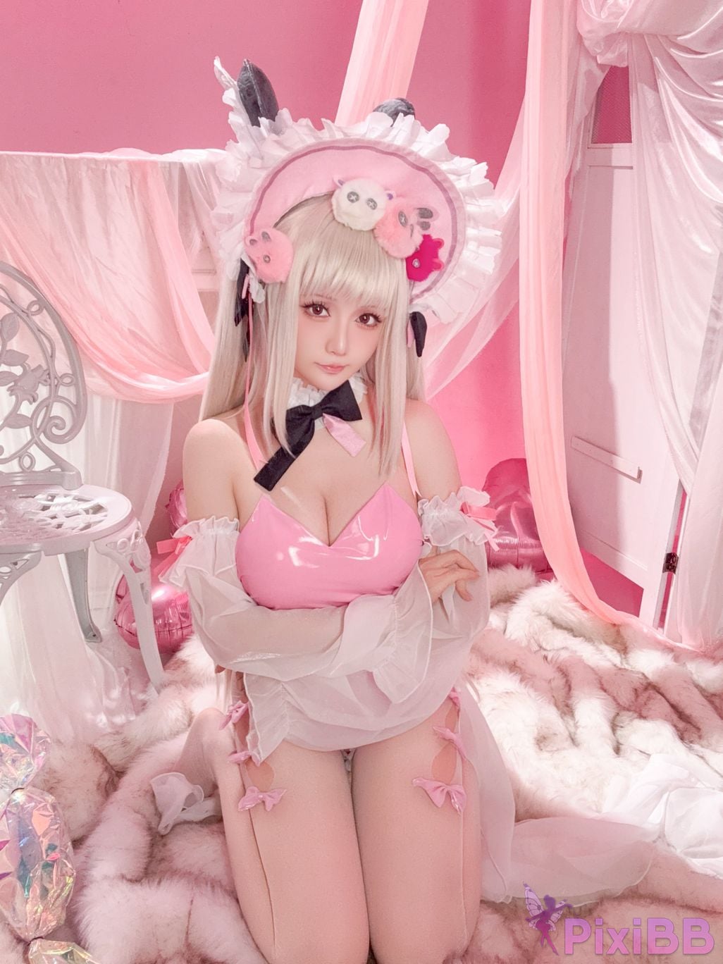 Cosplayer Hoshilily Azur Lane Halford PixiBB.COM 004