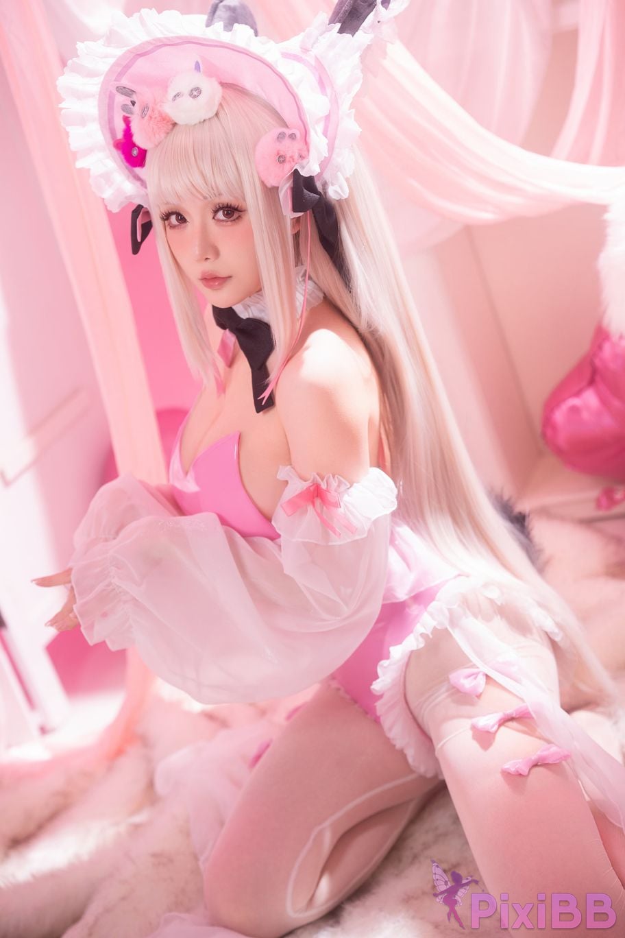 Cosplayer Hoshilily Azur Lane Halford PixiBB.COM 021