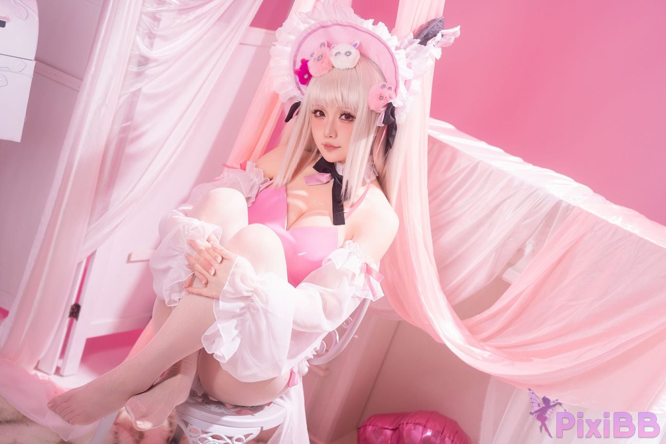 Cosplayer Hoshilily Azur Lane Halford PixiBB.COM 028