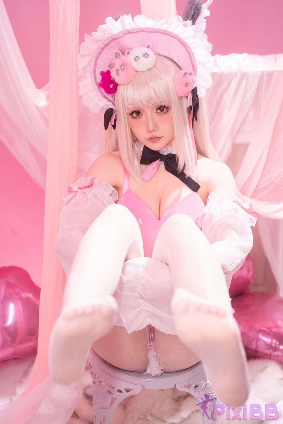 Cosplayer Hoshilily Azur Lane Halford PixiBB.COM 031