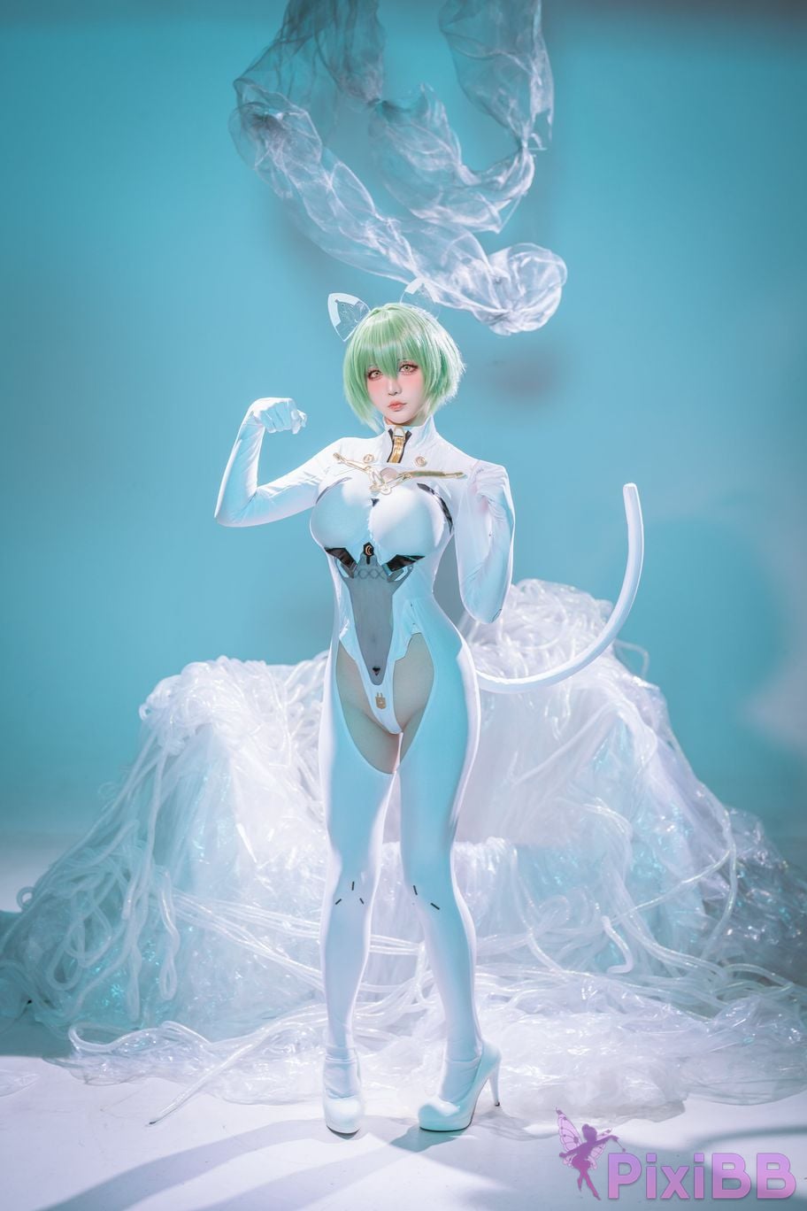 Cosplayer Hoshilily Azur Lane Nasimov PixiBB.COM 001