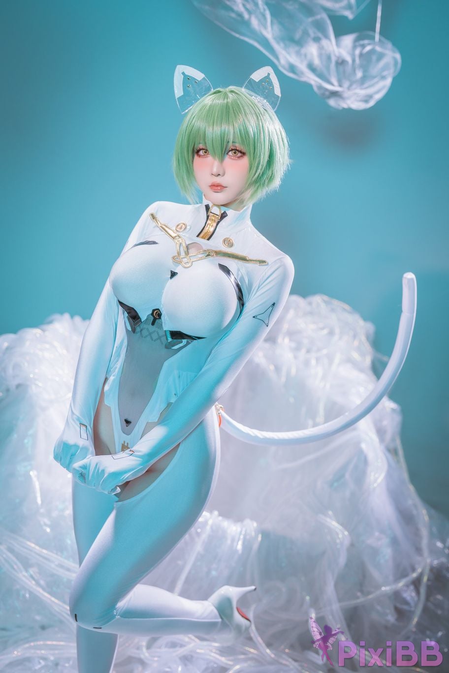 Cosplayer Hoshilily Azur Lane Nasimov PixiBB.COM 002