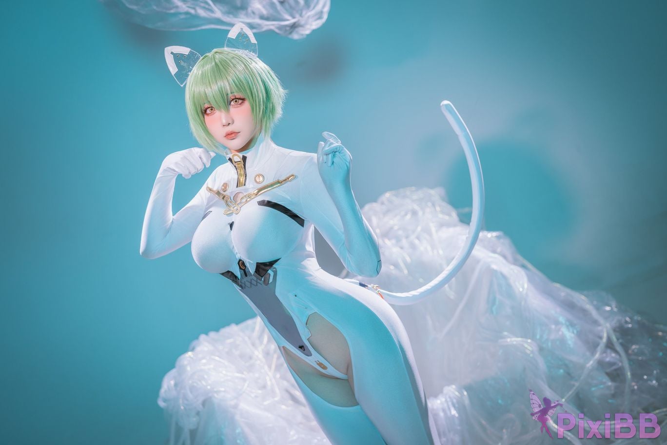 Cosplayer Hoshilily Azur Lane Nasimov PixiBB.COM 003