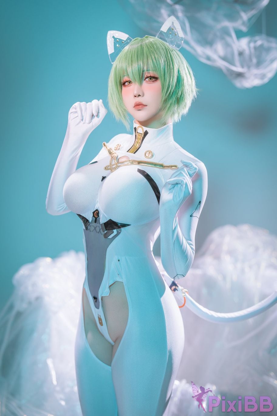 Cosplayer Hoshilily Azur Lane Nasimov PixiBB.COM 005