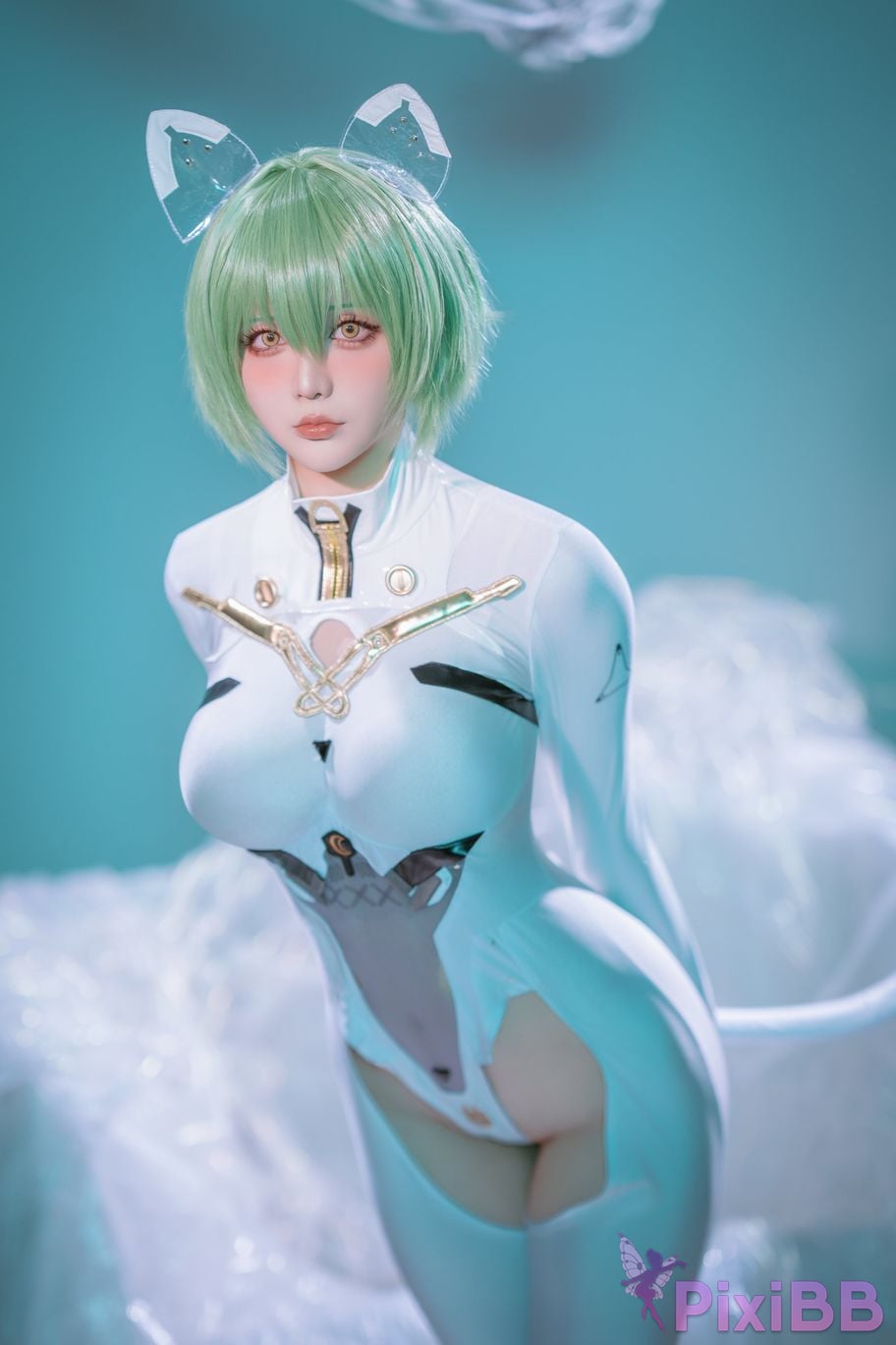 Cosplayer Hoshilily Azur Lane Nasimov PixiBB.COM 009