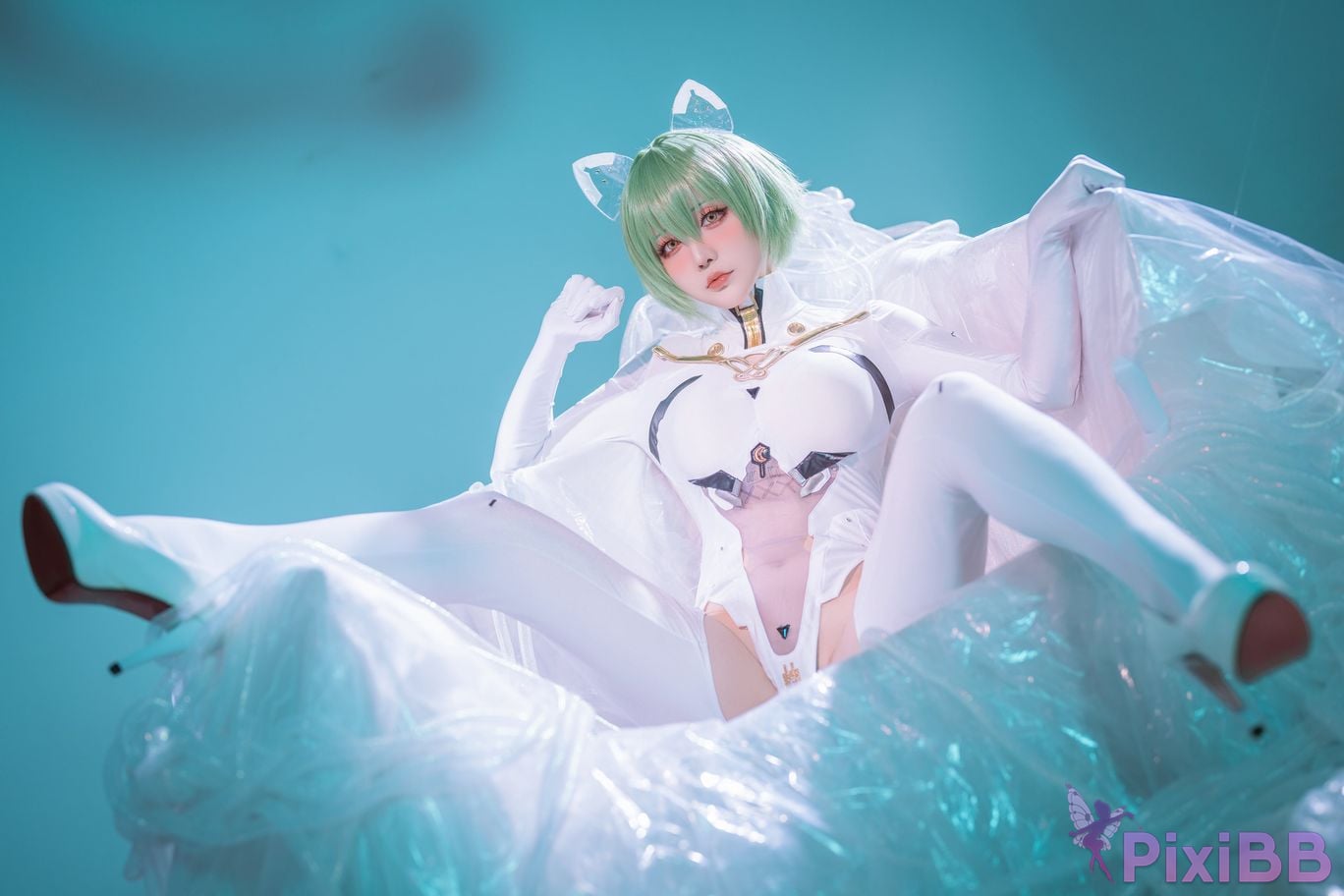 Cosplayer Hoshilily Azur Lane Nasimov PixiBB.COM 013