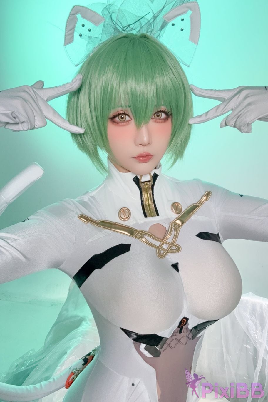 Cosplayer Hoshilily Azur Lane Nasimov PixiBB.COM 032