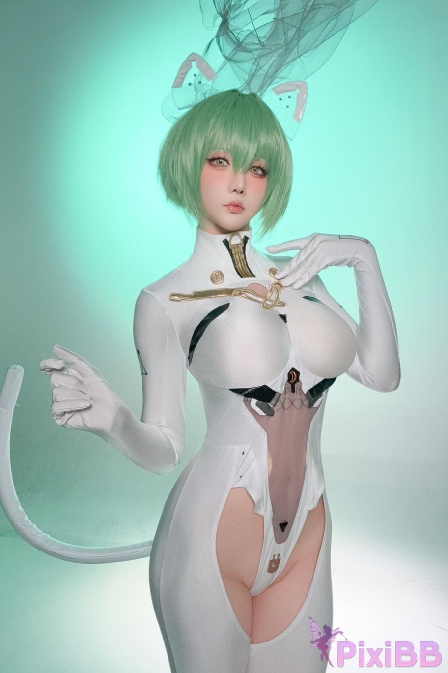 Cosplayer Hoshilily Azur Lane Nasimov PixiBB.COM 034