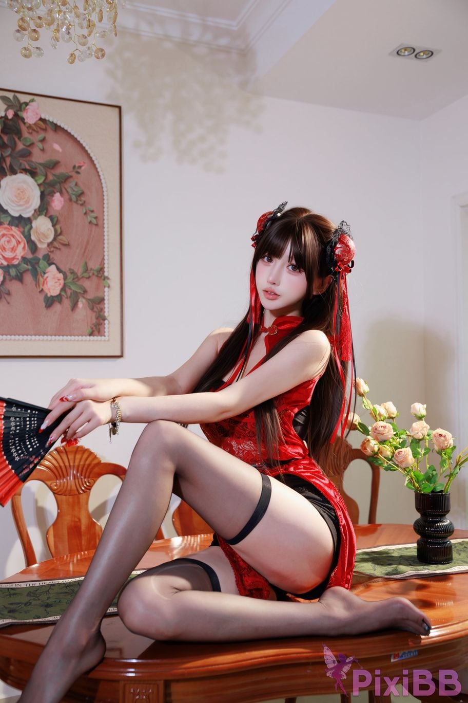 Cosplayer Expired rice noodles Chinese girl PixiBB.COM 014