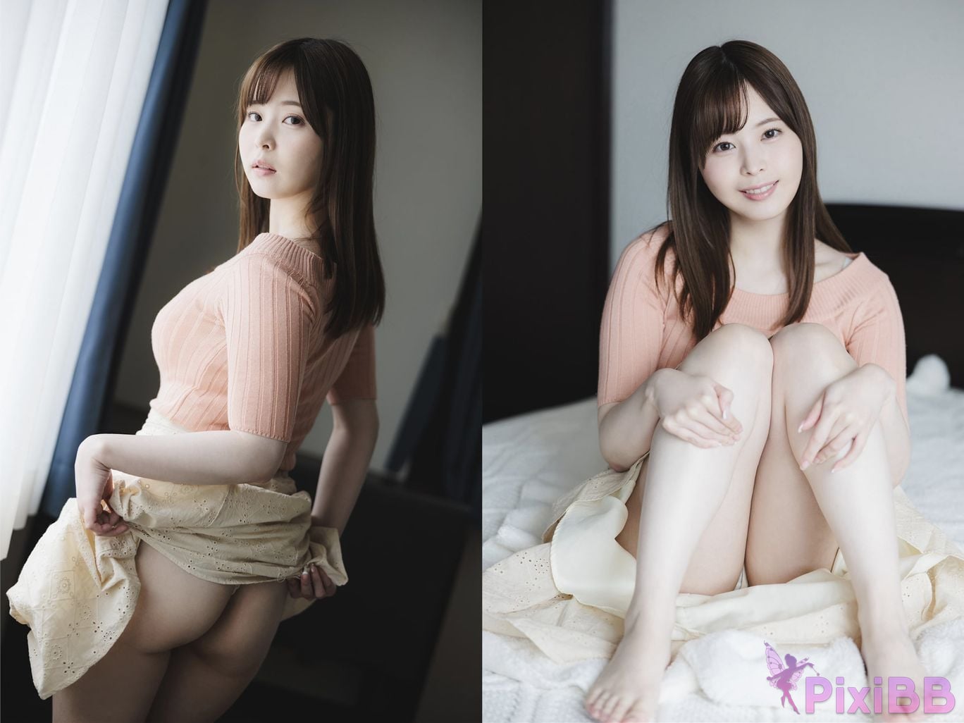 Japanese Idol Kuno Hinano Hina Asa Gei SEXY Actress photo collection Milk love white paper PixiBB.COM 002