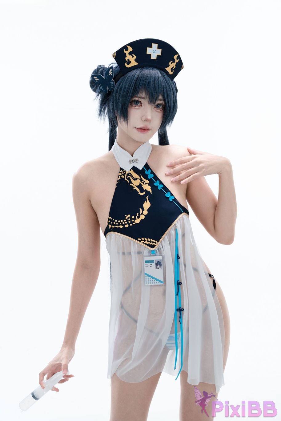 Cosplayer Your face is round and Azure Files Concubine Longhua Nurse PixiBB.COM 001