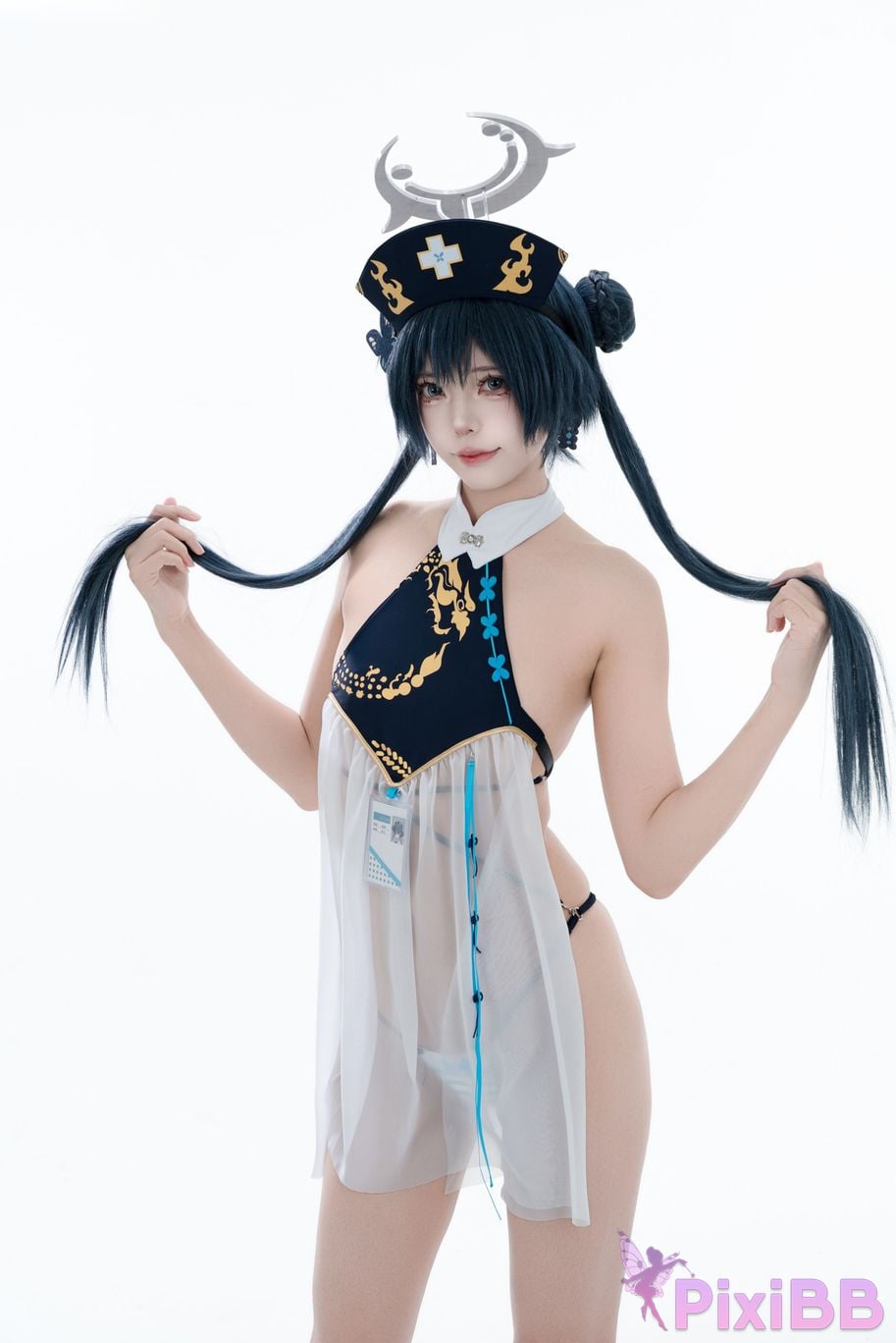Cosplayer Your face is round and Azure Files Concubine Longhua Nurse PixiBB.COM 004