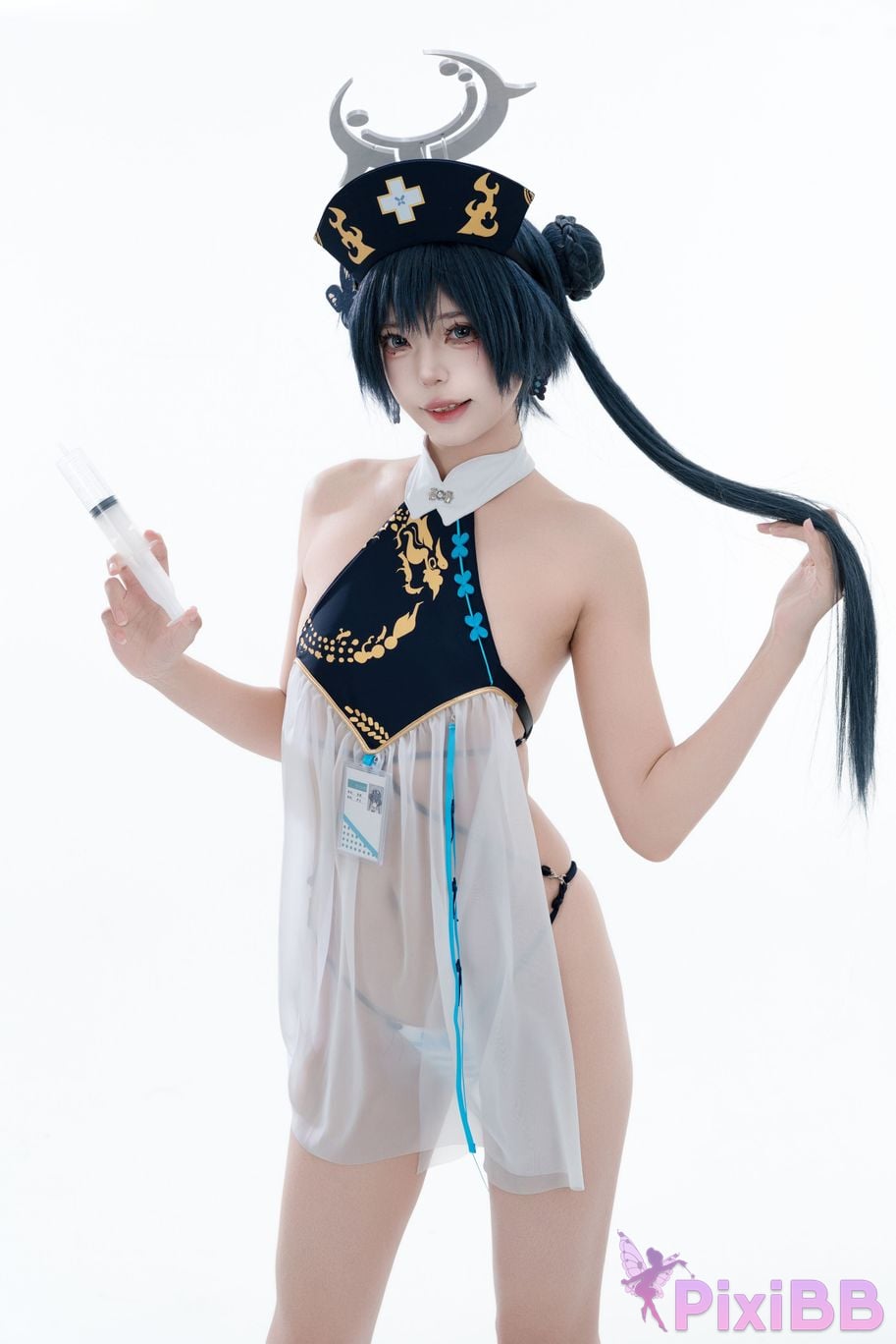 Cosplayer Your face is round and Azure Files Concubine Longhua Nurse PixiBB.COM 005